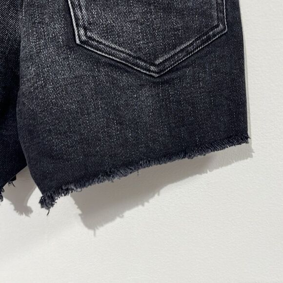 Denim Forum The Arlo Short in black eyeliner - size 24 - Picture 7 of 12